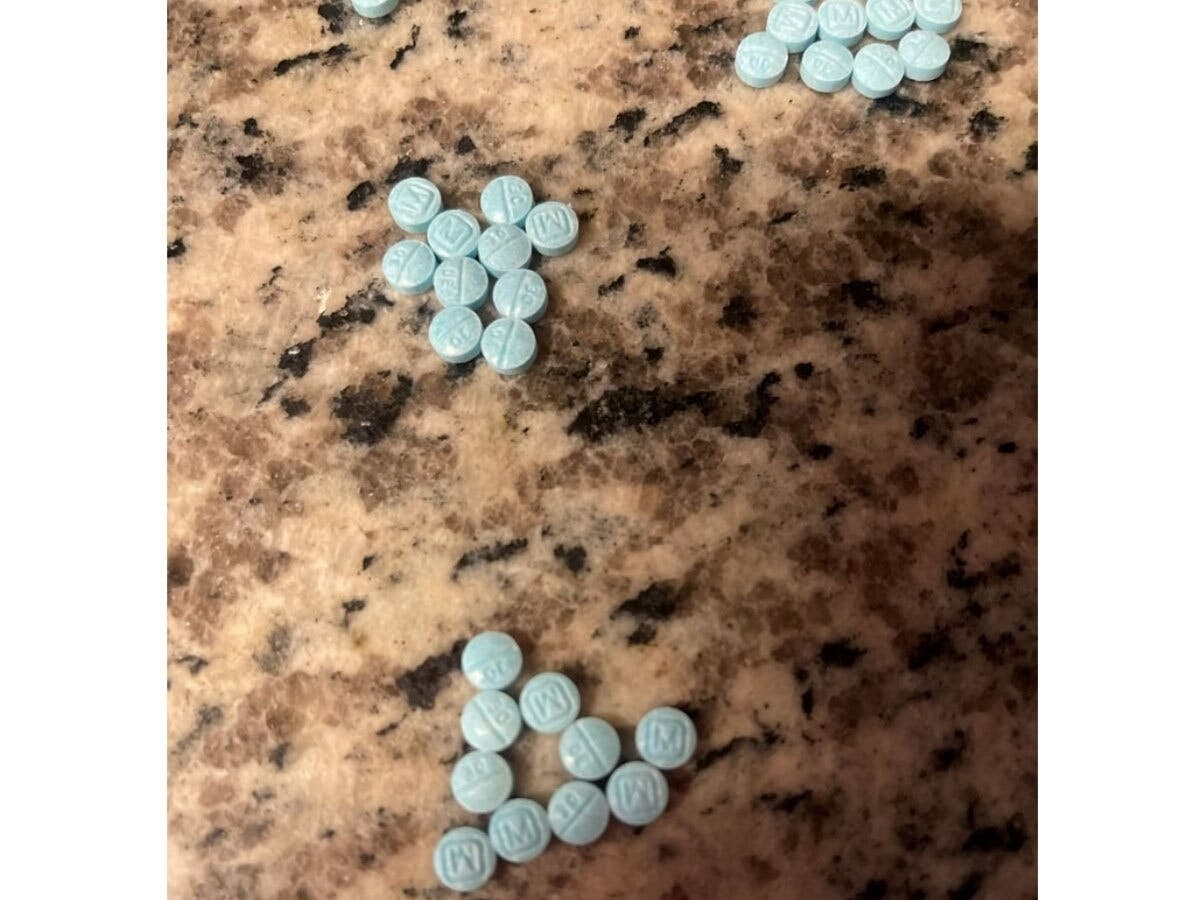 DEA agents matched a photograph of fentanyl pills found on Lataija Ancrum and her husband Khalil Williams' iCloud accounts to the granite countertops in their former Fredericksburg residence.