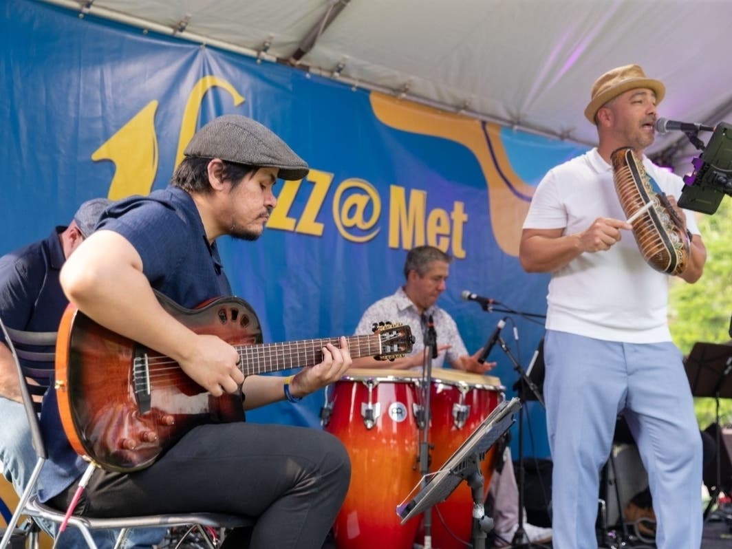 The free outdoor series at Metropolitan Park runs every other Thursday through June 18 with four jazz performances.