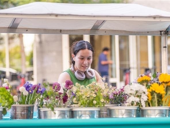 The Rosslyn Spring Market will feature local makers, live music, and a used book sale at the NOW Pop-Up Park in Arlington on May 2.