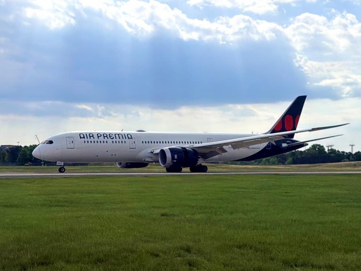 The Air Premia flights will operate four days per week year-round on a Boeing 787 configured for 320 passengers in premium economy and economy classes.