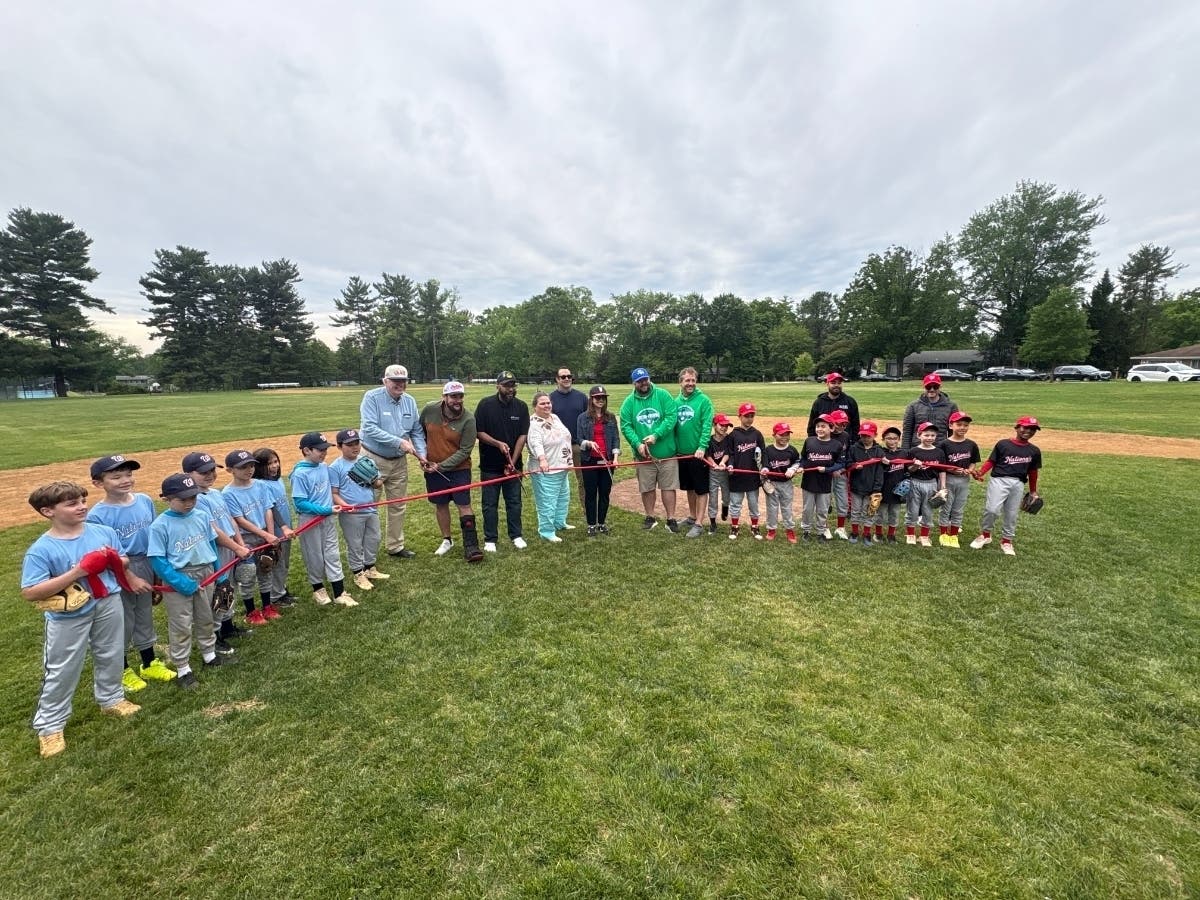 Reston Association Celebrates Completion Of Hook Road Ballfield Improvements