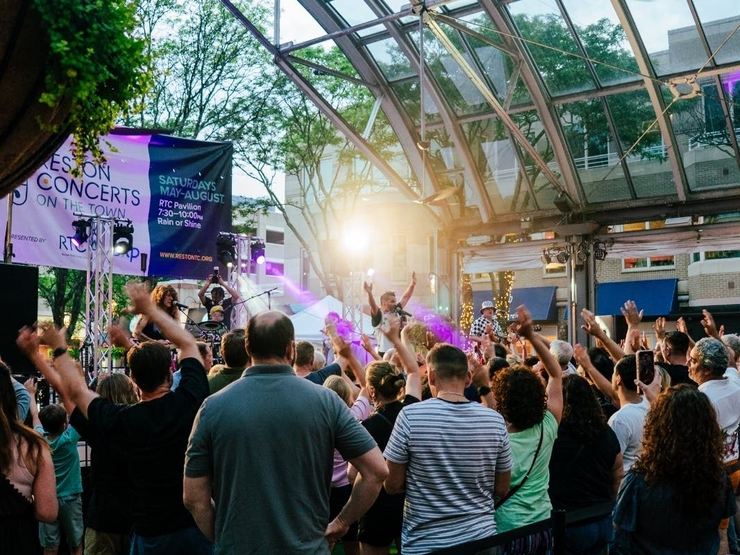 Reston Concerts on the Town returns Saturday with a free performance by the Yacht Lobsters at the Reston Town Center Pavilion.