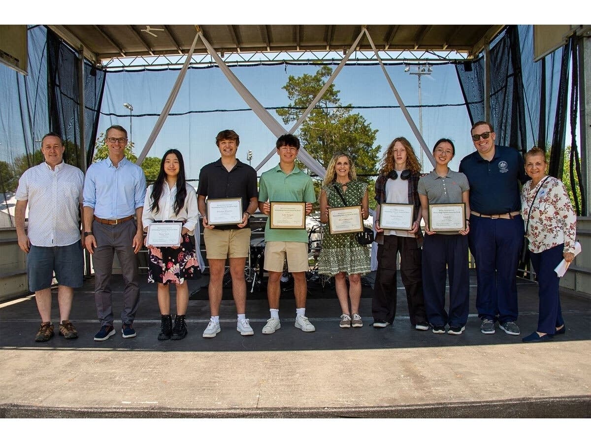 Delighted to receive McLean Citizens Association's Teen Character Award!