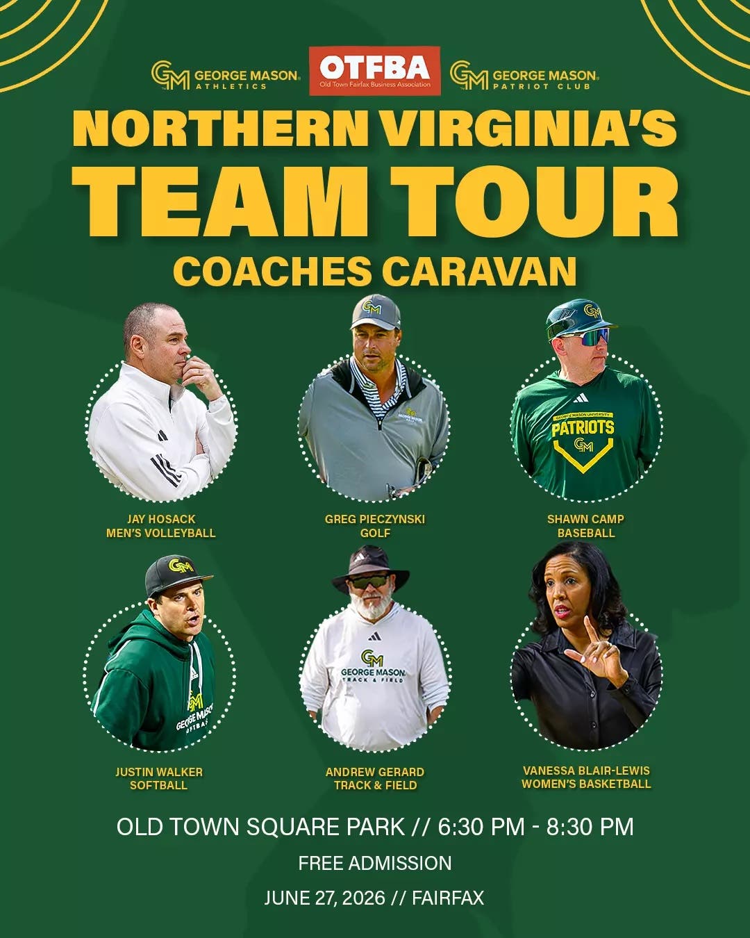 Northern Virginia's Team Tour Coaches Caravan