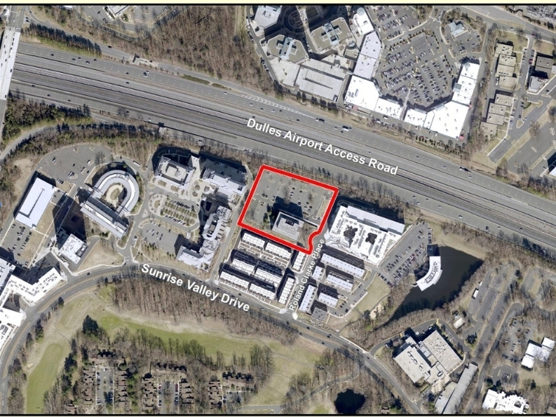 Fairfax County planners will hold a July 8 hearing on a proposal to redevelop 1950 Roland Clarke Place in Reston with townhouses.