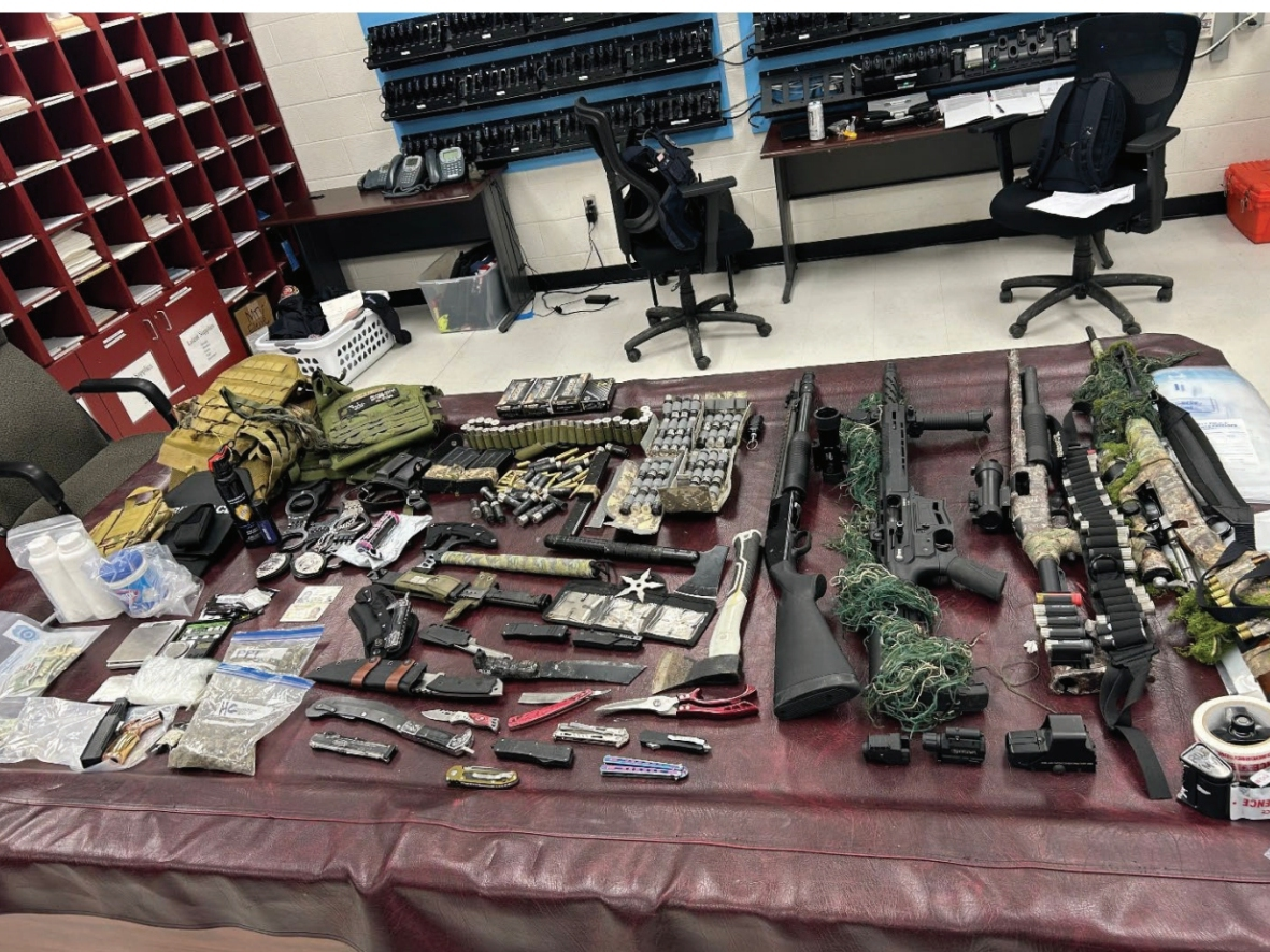 Police reported finding approximately 26.8 pounds of suspected methamphetamine and firearms in the Fairfax County home Jeffrey Charles Williams shared with his girlfriend.