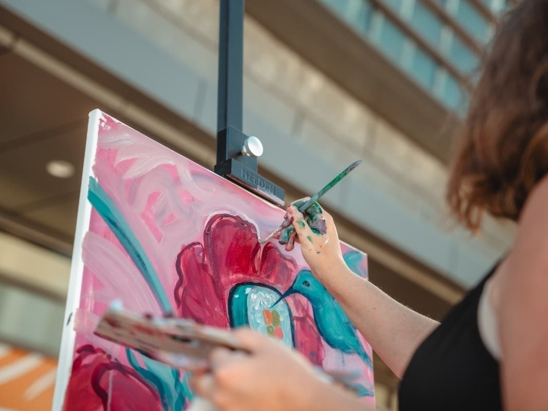 Capital One Center's free Celebration of the Arts returns to Tysons in September with art, music, food and family activities.