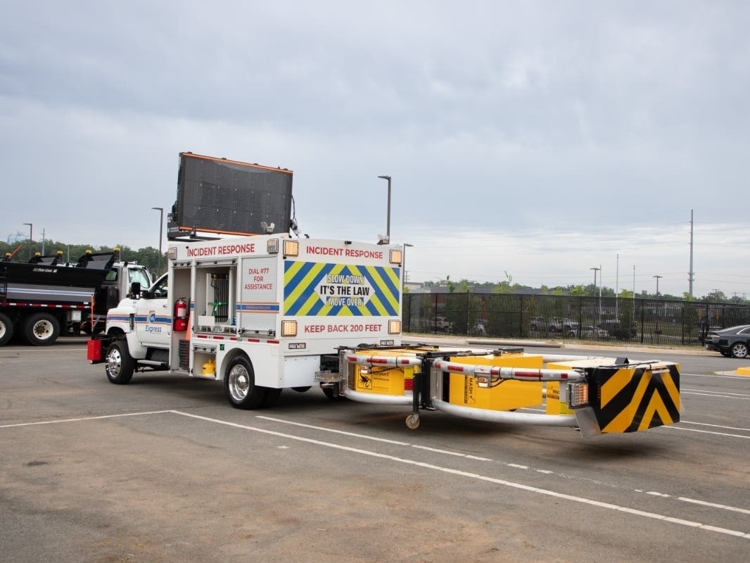 I-66 Express is adding a new incident response vehicle with upgraded safety technology to protect responders and drivers.