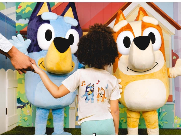 Bluey x CAMP: Bluey's House opens Sept. 4 at Tysons Corner Center with interactive games, meet-and-greets and more.