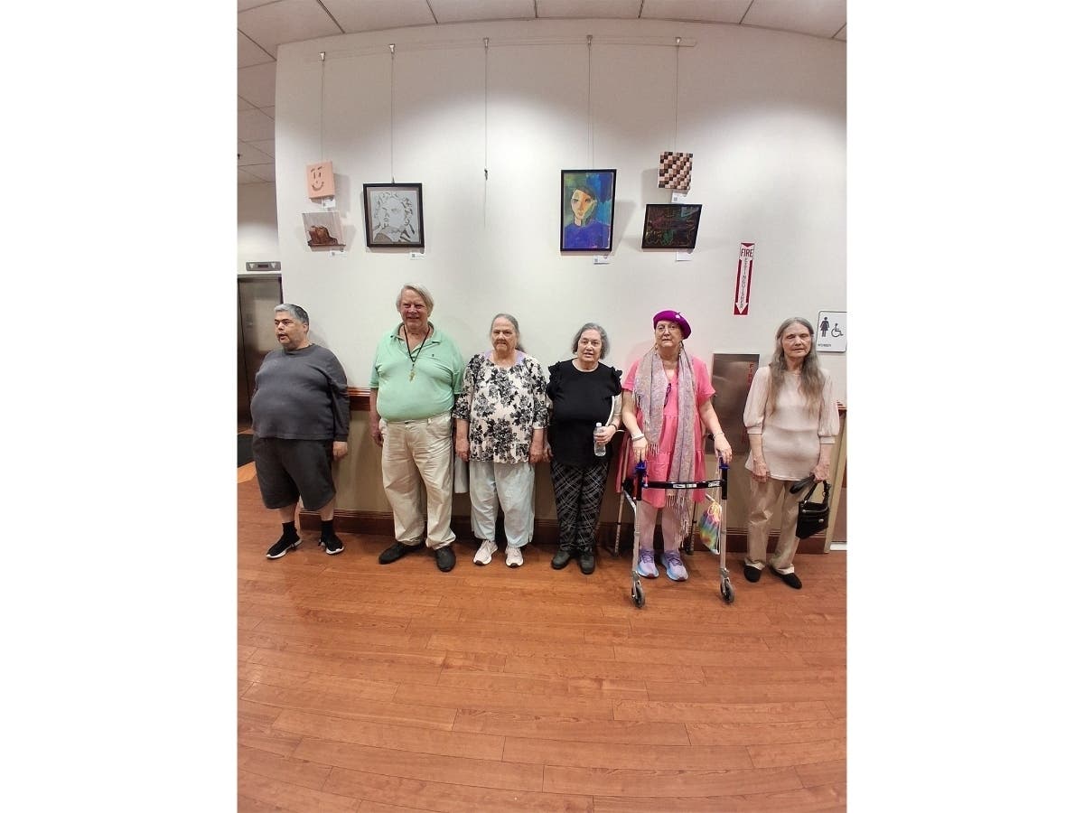 Pathway Homes Exhibit Showcases Recovery Through Art At Fairfax Library