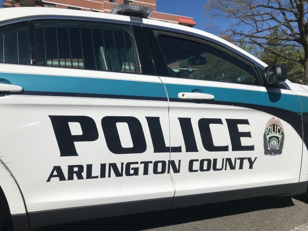 A woman died after a driver struck her in a South Glebe Road crosswalk Sunday night, Arlington County police said.