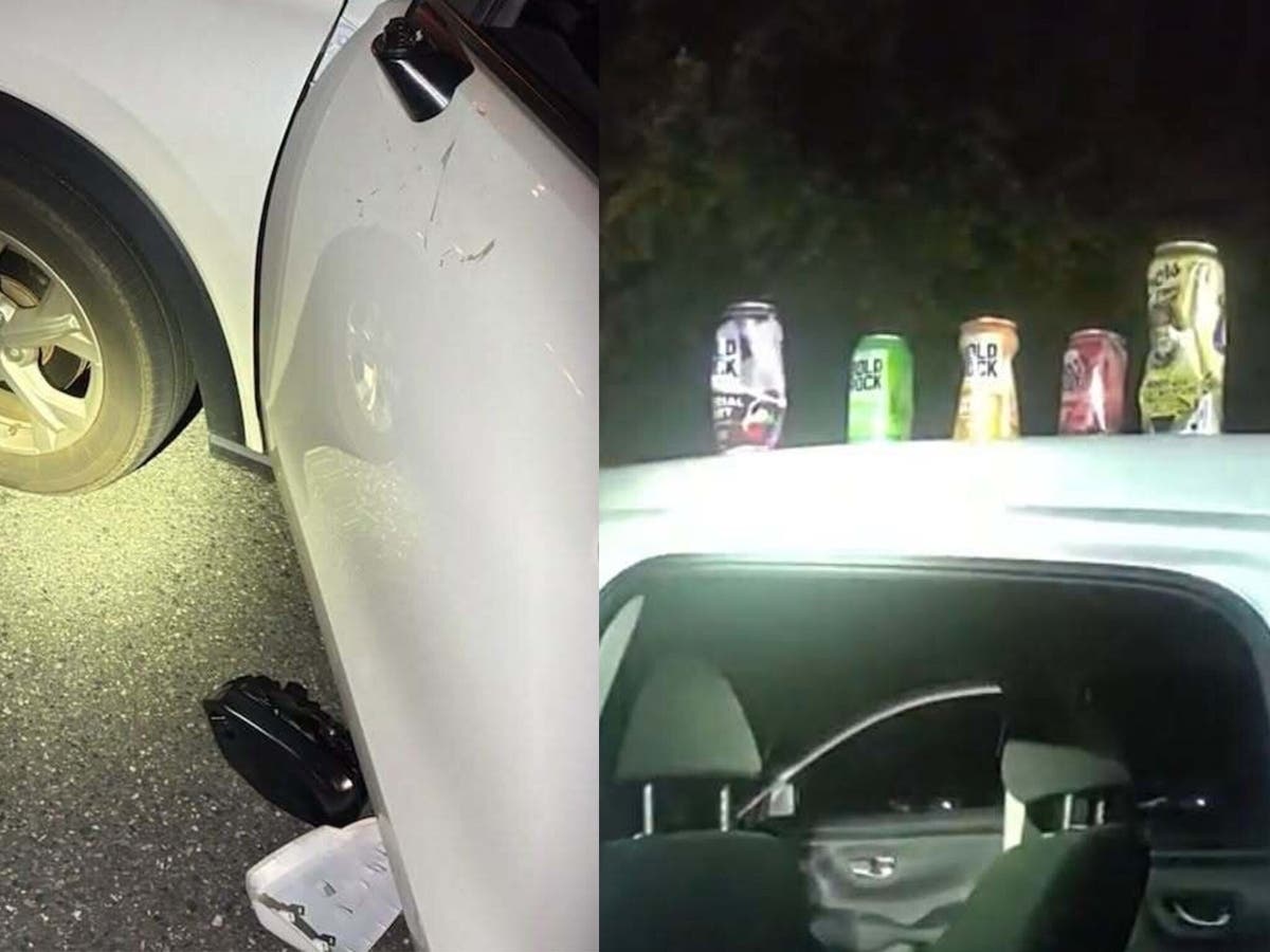 A Haymarket woman faces DUI and felony hit-and-run charges after a motorcyclist was seriously injured on Plank Road, police said.