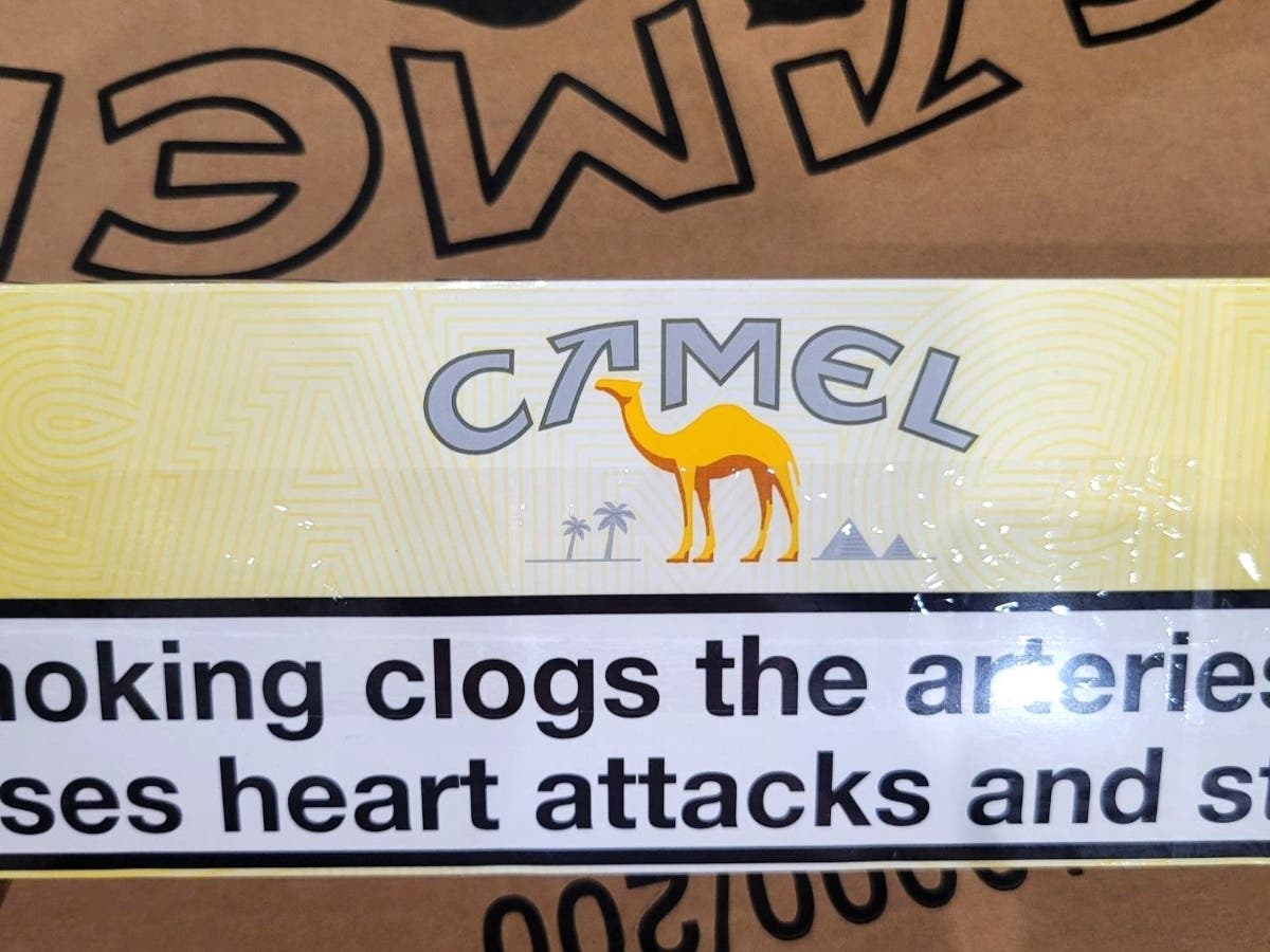 CBP officers seized 2,250 cartons of counterfeit Camel cigarettes at Washington Dulles International Airport on Aug. 14. The cigarettes, which were being shipped from Singapore to Miami, would have been valued at more than $402,000 if genuine.