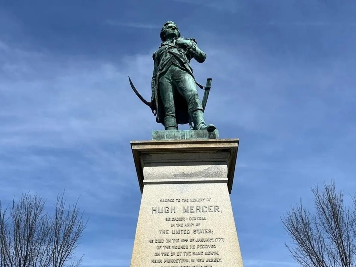 Fredericksburg now says the Hugh Mercer statue likely needs full corrosion removal and repatination rather than spot repairs.