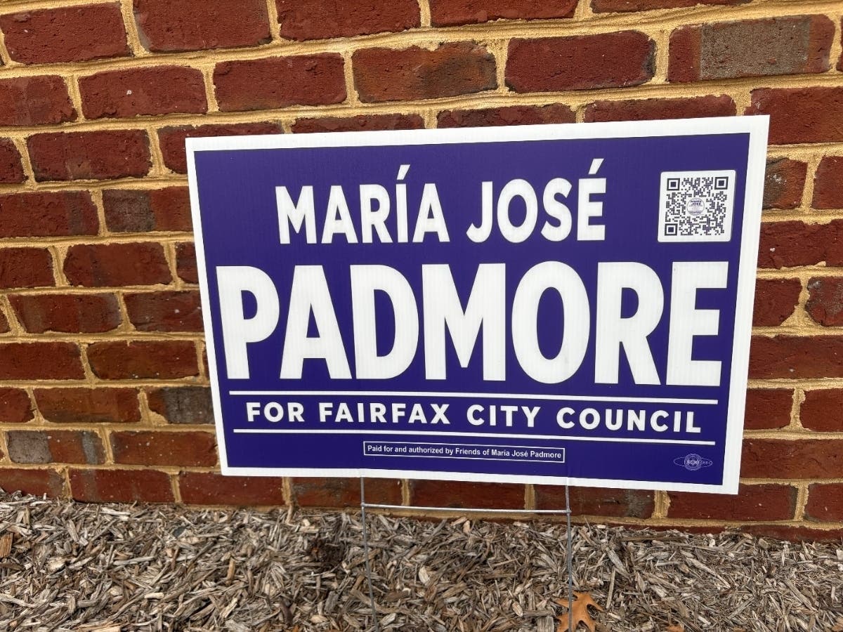 María José Padmore raised $17,394 through Aug. 31, including $5,000 from SEIU Virginia 512 and support from elected officials.