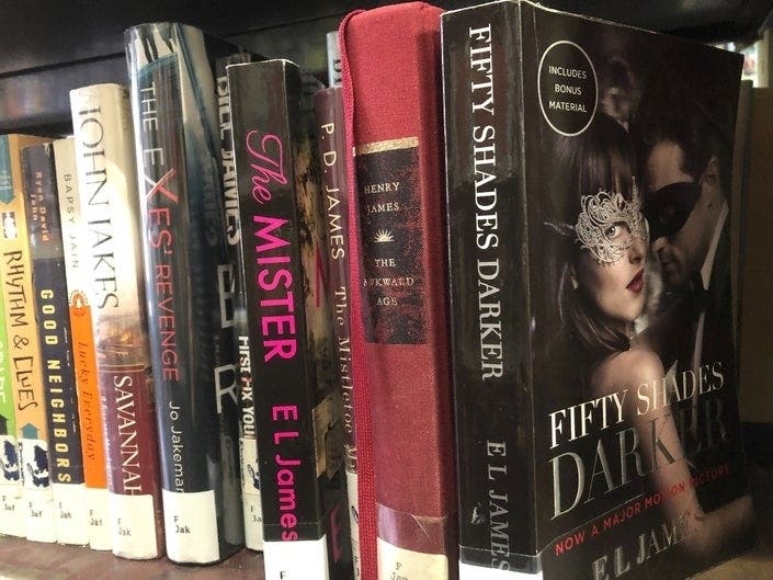 Whether you want Henry James or E.L. James, the library has something for everyone.