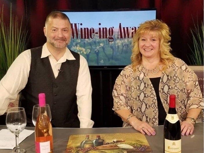 'Wine-ing' Away with Corie & Ray. 