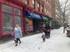Washington Street, Hoboken, Saturday.