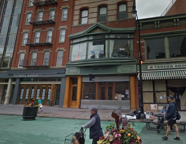 LITM was part of the pedestrian-friendly section of Newark Avenue in Jersey City.