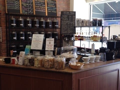 Ahrre Maros earned money during his teen years as a chimney sweep in Summit. Then he opened coffee shops in Cranford, Westfield, and Summit. Pictured: the Summit location.