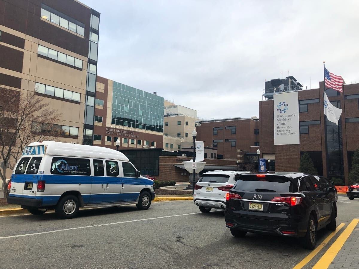 Hackensack Medical Center, where the first New Jersey patient with novel coronavirus is being treated.