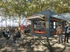 A rendering of the kiosk at Pier A.