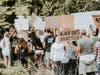 A peaceful protest was held Tuesday in Nomahegan Park in Cranford.