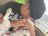 Alejandro, 10, and Bailey were reunited after a multi-county search.