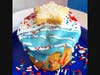 Patriotic "Duffins" in downtown Summit.