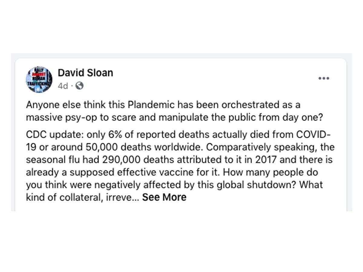 Westfield residents and a local official expressed concerns after a rescue squad president posted on social media that the coronavirus pandemic is exaggerated.