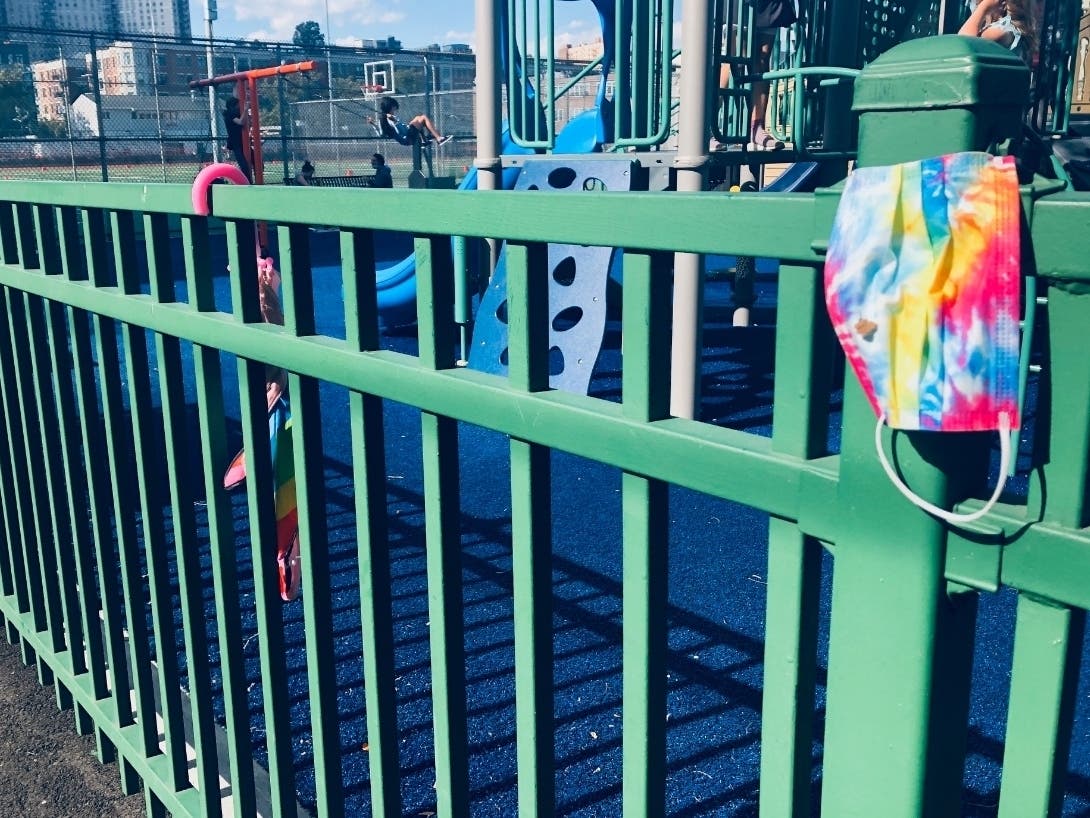 A playground in Hoboken.