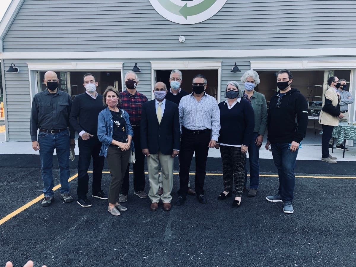 From left to right: Dwight Hiscano, Jonathan Sacks, Diane Langworthy, Bill Anderson, David Naidu, Jack Kelly, Nick Minoia, Amy Cairns (past president), Maureen Alvidrez, and Adam Zucker.  