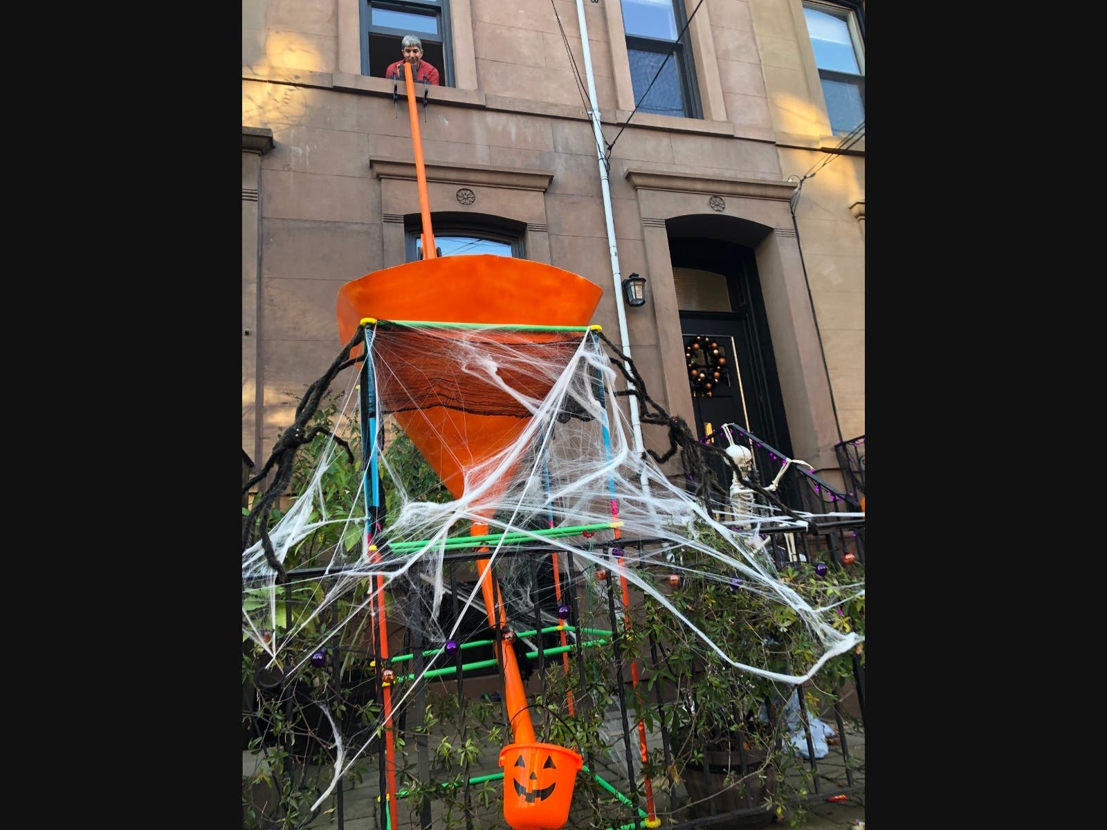 Hoboken, NJ has hacked Halloween by using candy chutes, even one made out of Solo cups, to get treats to kids.