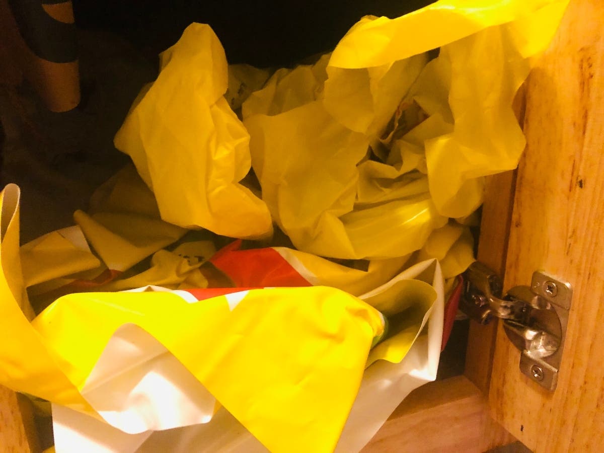 The days of the plastic bag cabinet may be numbered in New Jersey.