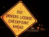 DUI checkpoints will be set up throughout New Jersey.