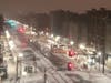 Wake up everyone! Pictured: Hoboken at 5:30 a.m., Monday, Feb. 1. Up to 22 inches of snow are predicted.