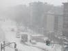 Washington Street in Hoboken, shortly before noon, Monday, Feb. 1.