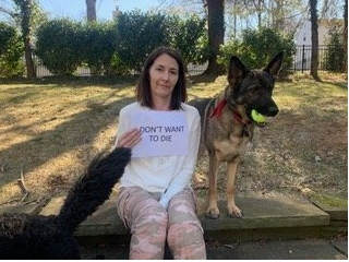 Summit resident Lisa Stockman-Mauriello, a mother of three boys, is suffering from a rapidly progressing form of ALS. She is asking people to sign a petition so she can get a new treatment.