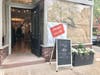 Olivia's Restaurant in Hoboken will hold a soft opening Friday evening. The chalkboard says it all.