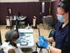 Lela Ingram, 65, a resident of Woodbridge and a parishioner of Wallace Chapel in Summit, got the 25,000 coronavirus vaccine dose at the Summit Community Center last month. As of early this week, the center has administered 31,000 shots.