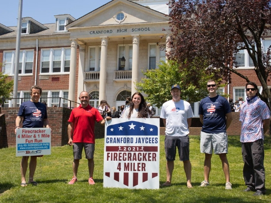 The logo for this year’s race was designed by Cranford High School senior Delaney Bertrand under the tutelage of CHS teacher Patrick Gorman.