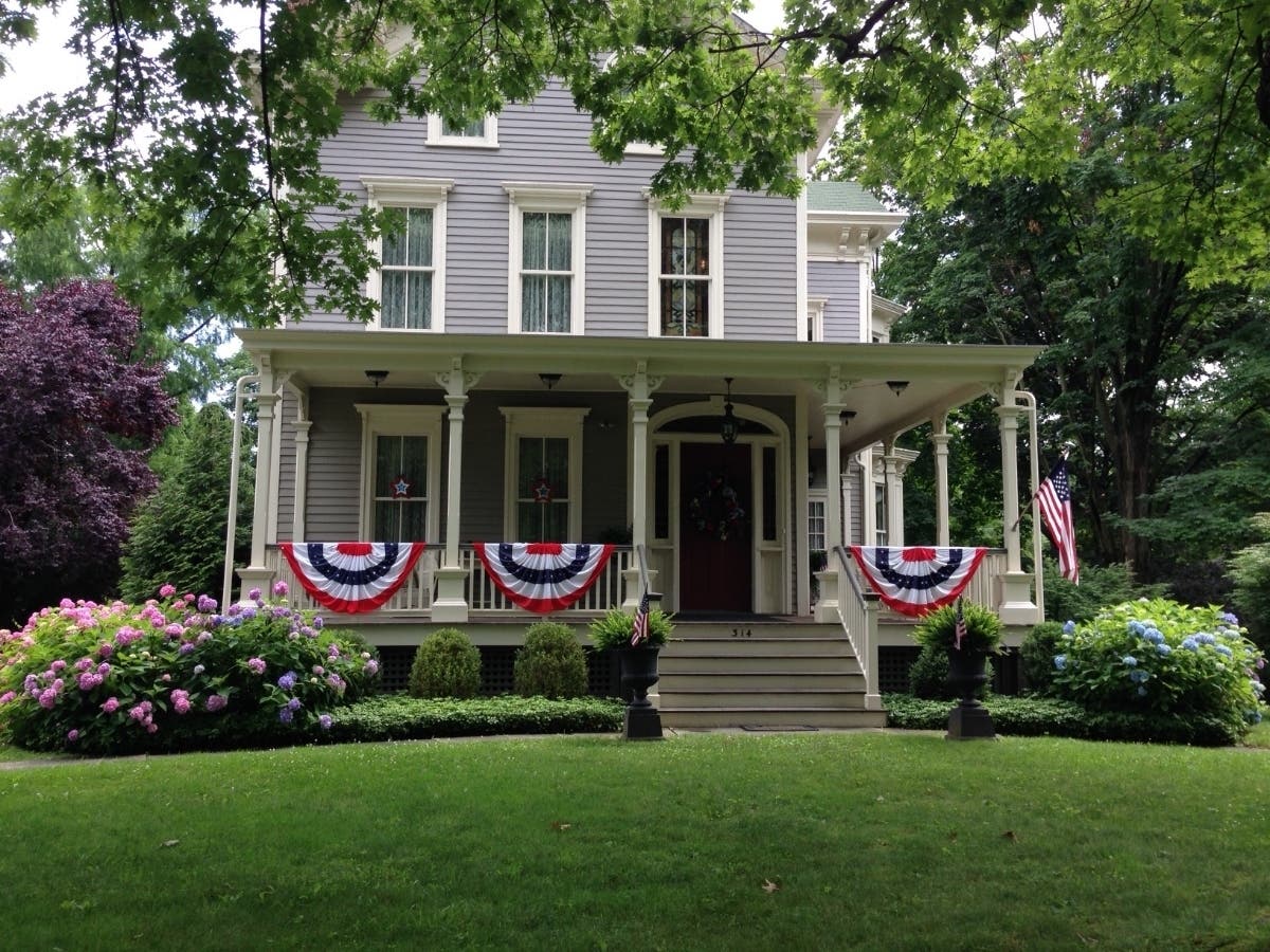 The Westfield Historical Society will hold patriotic readings broadcast from the porch of the Reeve House on July 4.