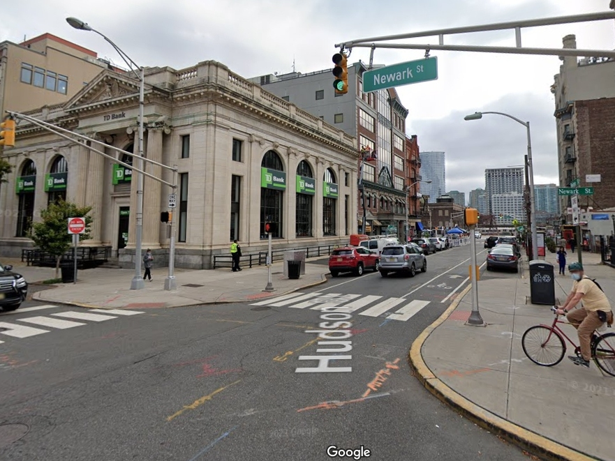 Where the money is: TD Bank in Hoboken.