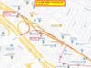 The ramp in Summit will close overnight from Monday night until early Tuesday.