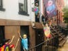 This Hoboken homeowner appears to enjoy both the Dead and undead.