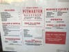 Myron Mixon's Pitmaster Barbecue restaurant is among several new eateries coming soon to Hoboken. Here's the menu posted in the window recently.