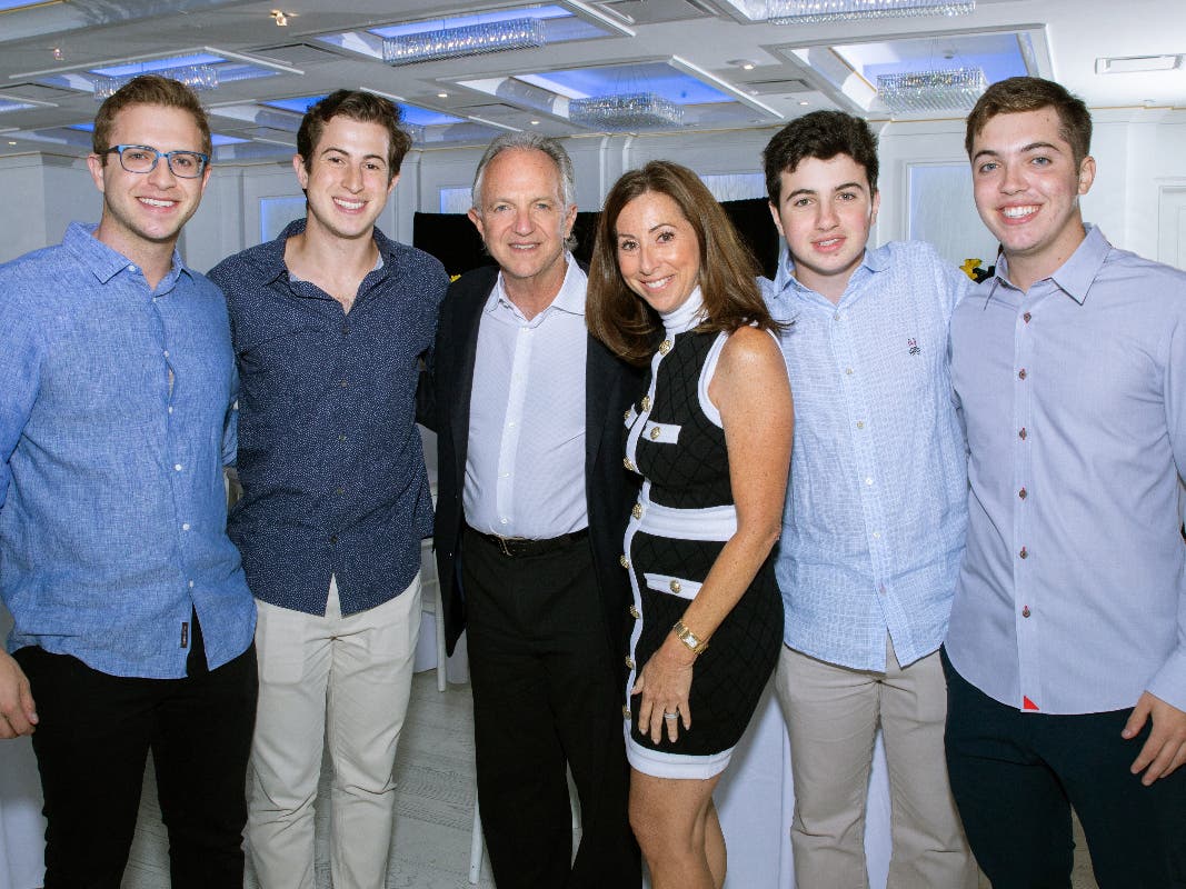 A Livingston family has supported an area Holocaust museum for decades, after hearing how their father was saved from 6 concentration camps. Ultimately he got help from Oskar Schindler. Pictured: The Zuckermans and their four sons. 