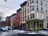 Snow last week in Hoboken.