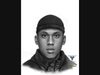 A Millburn man said 5 young people were near his driveway when he parked on Sunday, and one pointed a handgun and demanded his Porsche. Police released this sketch of a suspect.