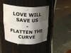 Councilman Phil Cohen snapped this photo in Hoboken in March 2020. Did you create this sign? It's time to reveal yourself. Email Patch!